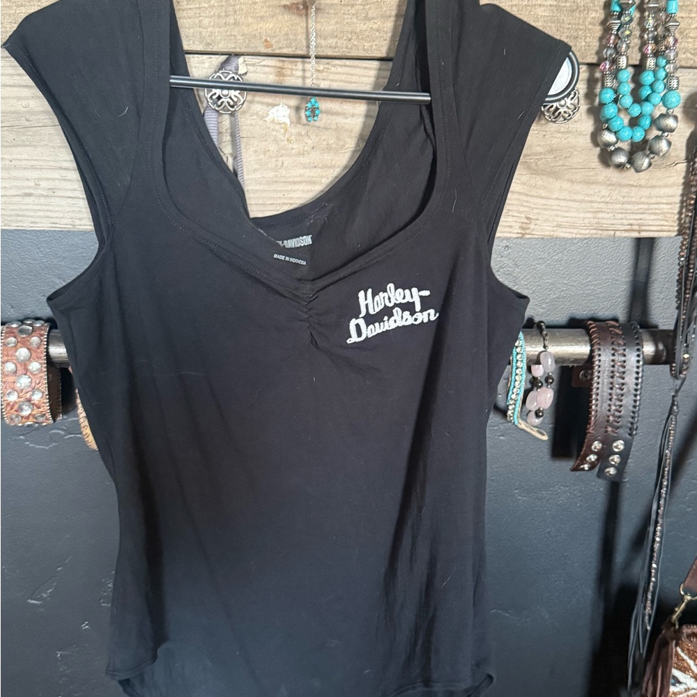 Harley-Davidson Women's Black Bodysuit